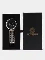 Черный мужские наручные часы Ochstin 7248 с хронографом в подарочной упаковке