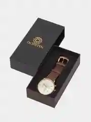Карамельный мужские наручные часы Ochstin 6084A с хронографом в подарочной упаковке
