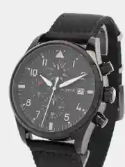 Серебряный мужские наручные часы Ochstin 6043D с хронографом в подарочной упаковке