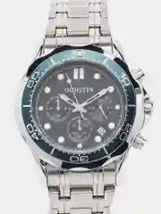 Синий мужские наручные часы Ochstin 7005 с хронографом в подарочной упаковске
