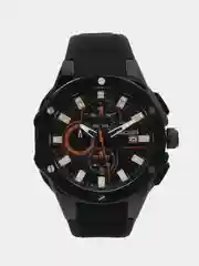 Черный мужские наручные часы Megir MN2053G, с хронографом, в подарочной упаковке