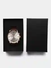 Коричневый мужские наручные часы Megir ML2011G, с хронографом, в подарочной упаковке