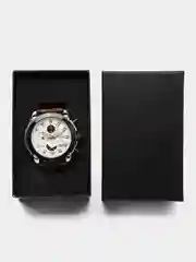 Коричневый мужские наручные часы Megir ML2065G, с хронографом, в подарочной упаковке