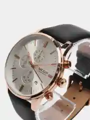 Бронзовый мужские наручные часы Megir ML2011G, с хронографом, в подарочной упаковке