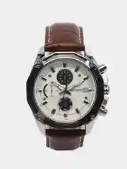 Коричневый мужские наручные часы Megir ML2015GB, с хронографом, в подарочной упаковке