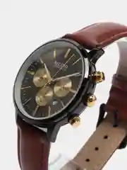 Шоколадный наручные часы Megir ML2011L, с хронографом, в подарочной упаковке