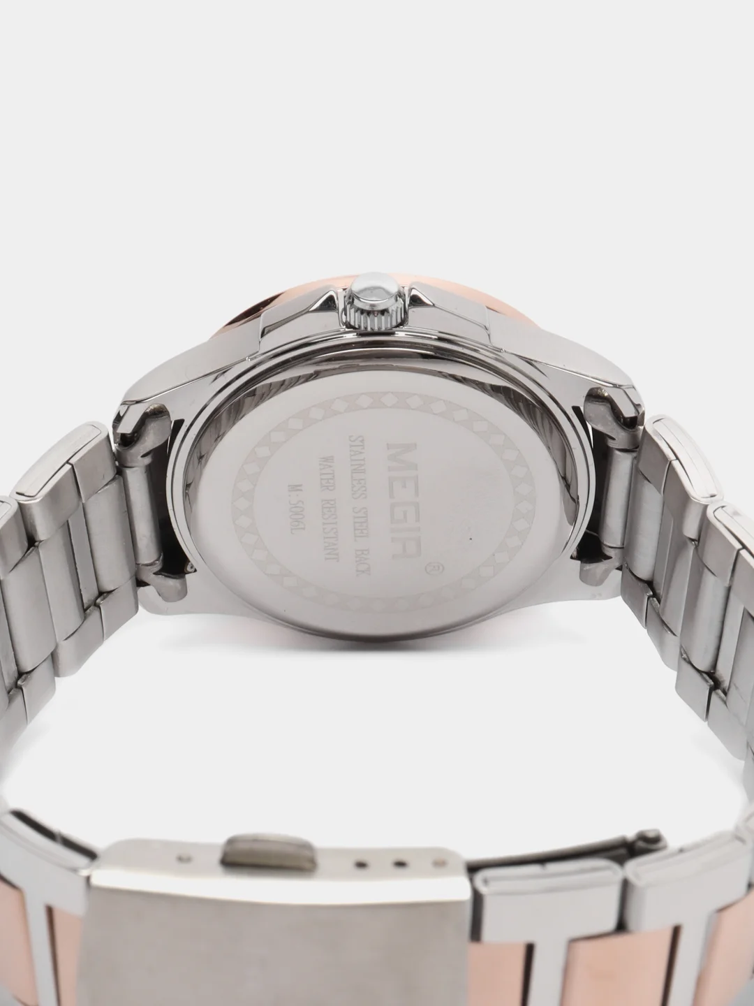 Бронзовый мужские наручные часы Megir MS5006G, с хронографом, в подарочной упаковке