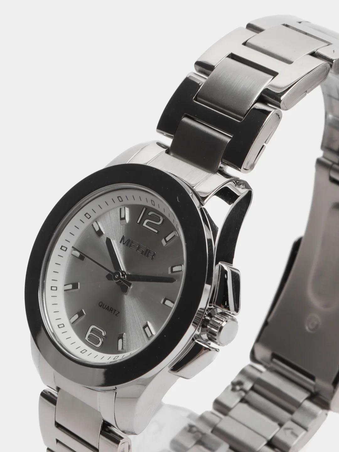 Серебряный женские наручные часы Megir MS5006L, в подарочной упаковке