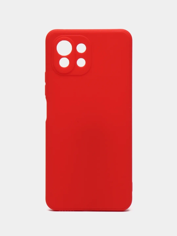 Силиконовый чехол для Xiaomi Mi 11 Lite, Mi 11 Lite 5G NE (Сяоми Ми 11 Лайт), прозрачный