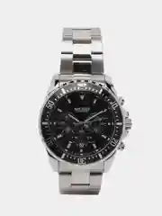 Серебряный мужские наручные часы Megir ML2065G, с хронографом, в подарочной упаковке