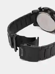 Черный мужские наручные часы Megir MS3008G, с хронографом, в подарочной упаковке