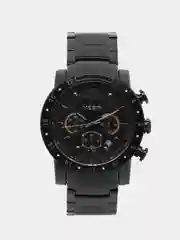 Черный мужские наручные часы Megir MS3008G, с хронографом, в подарочной упаковке