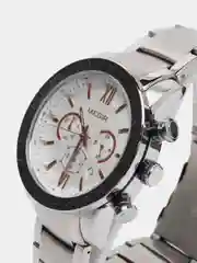 Золотой мужские наручные часы Megir MS3008G, с хронографом, в подарочной упаковке
