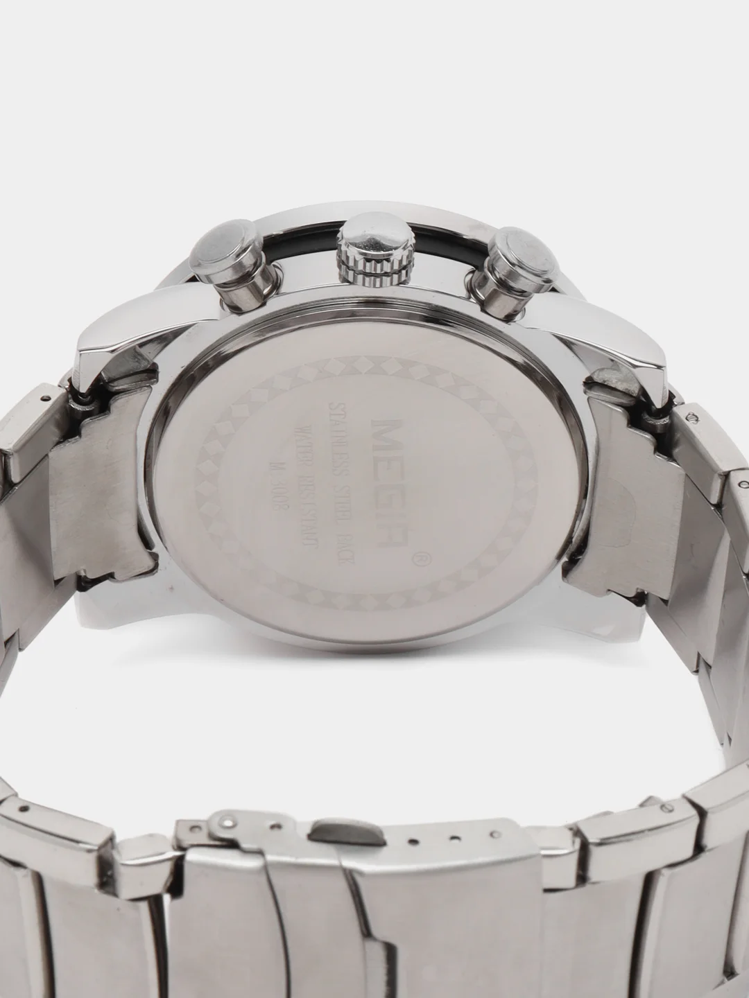 Золотой мужские наручные часы Megir MS3008G, с хронографом, в подарочной упаковке