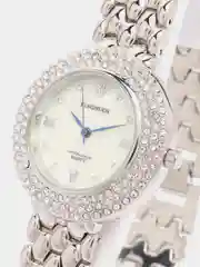 Серебряный женские наручные часы Kingnuos K-328, в подарочной упаковке