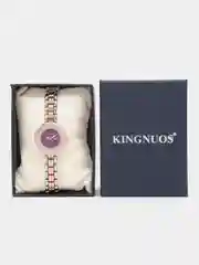 Фиолетовый женские наручные часы Kingnuos K-128, в подарочной упаковке