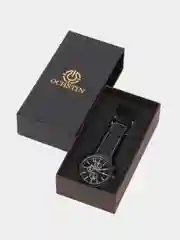Черный мужские наручные часы Ochstin 6041 в подарочной упаковке
