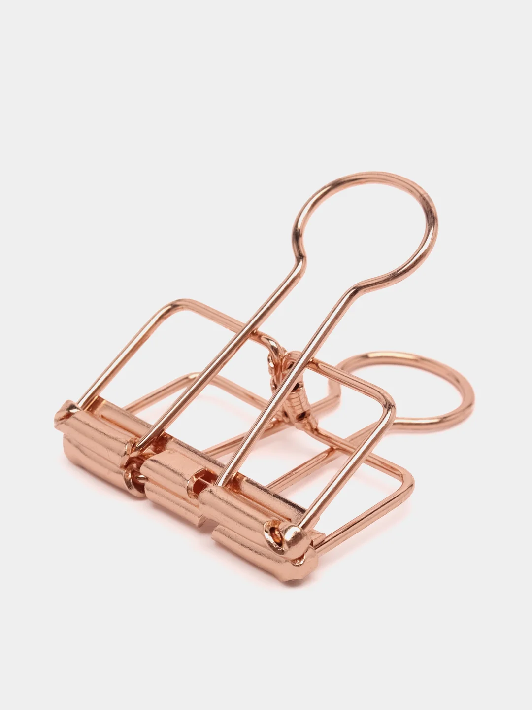 Зажимы для бумаг 32мм, Meshu "Rose Gold", 4 шт.