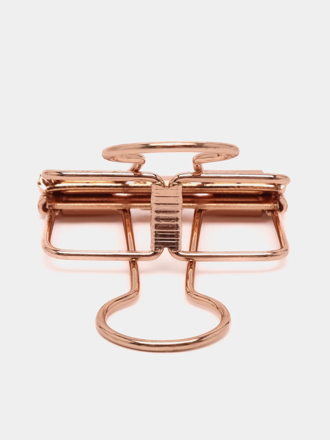 Зажимы для бумаг 32мм, Meshu "Rose Gold", 4 шт.