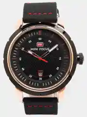 Золотой мужские наручные часы Mini Focus MF0014G, в подарочной упаковке