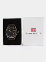 Коричневый мужские наручные часы Mini Focus MF0022G, с календарём, в подарочной упаковке