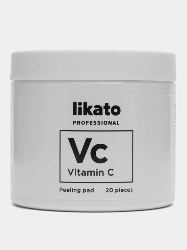 Пилинг-пэды для совершенной кожи с AHА - кислотами и витамином С, Likato Professional