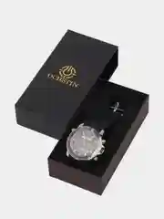 Серый мужские наручные часы Ochstin 6125A с хронографом  в подарочной упаковке