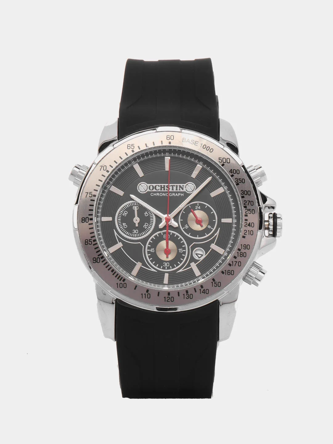 Серый мужские наручные часы Ochstin 6125A с хронографом в подарочной упаковке