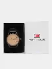 Хаки мужские наручные часы Mini Focus MF0022G, с календарём, в подарочной упаковке