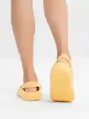 Желтый сабо женские, медицинская обувь