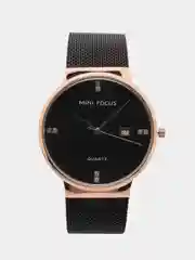 Медный женские наручные часы Mini Focus MF0181G с календарём, в подарочной упаковке