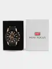 Желтый мужские наручные часы Mini Focus MF0287G, с хронографом, в подарочной упаковке