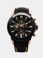 Желтый мужские наручные часы Mini Focus MF0287G, с хронографом, в подарочной упаковке
