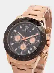 Золотой мужские наручные часы Ochstin 6103B с хронографом  в подарочной упаковке