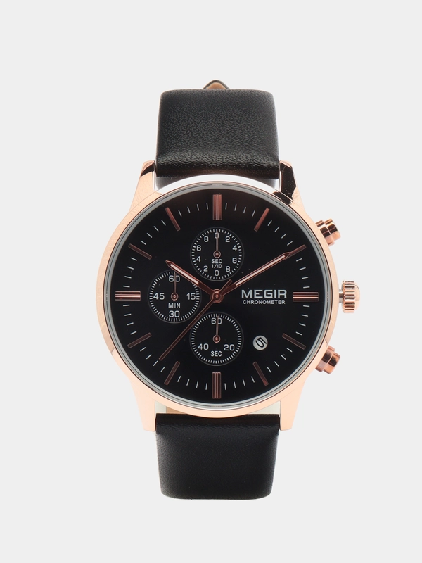 Мужские наручные часы Megir ML2011G, с хронографом, в подарочной упаковке