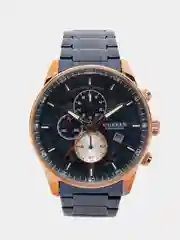 Синий мужские наручные часы  Curren 8362 с хронографом в подарочной упаковке