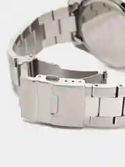 Серебряный мужские наручные часы Megir MS2064AG, с календарём, в подарочной упаковке