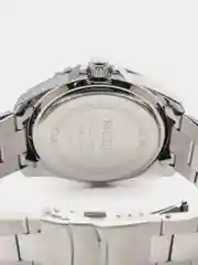 Серебряный мужские наручные часы Megir MS2064AG, с календарём, в подарочной упаковке