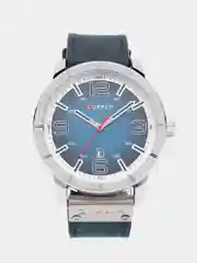 Синий мужские наручные часы Curren 8327 с календарём в подарочной упаковке