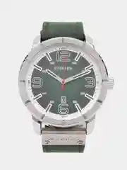 Зеленый мужские наручные часы Curren 8327 с календарём в подарочной упаковке