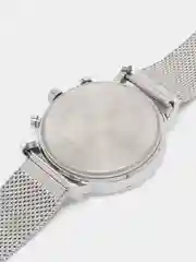 Серебряный мужские наручные часы Mini Focus MF0297G с хронографом, в подарочной упаковке