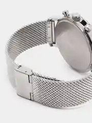 Серебряный мужские наручные часы Mini Focus MF0297G с хронографом, в подарочной упаковке