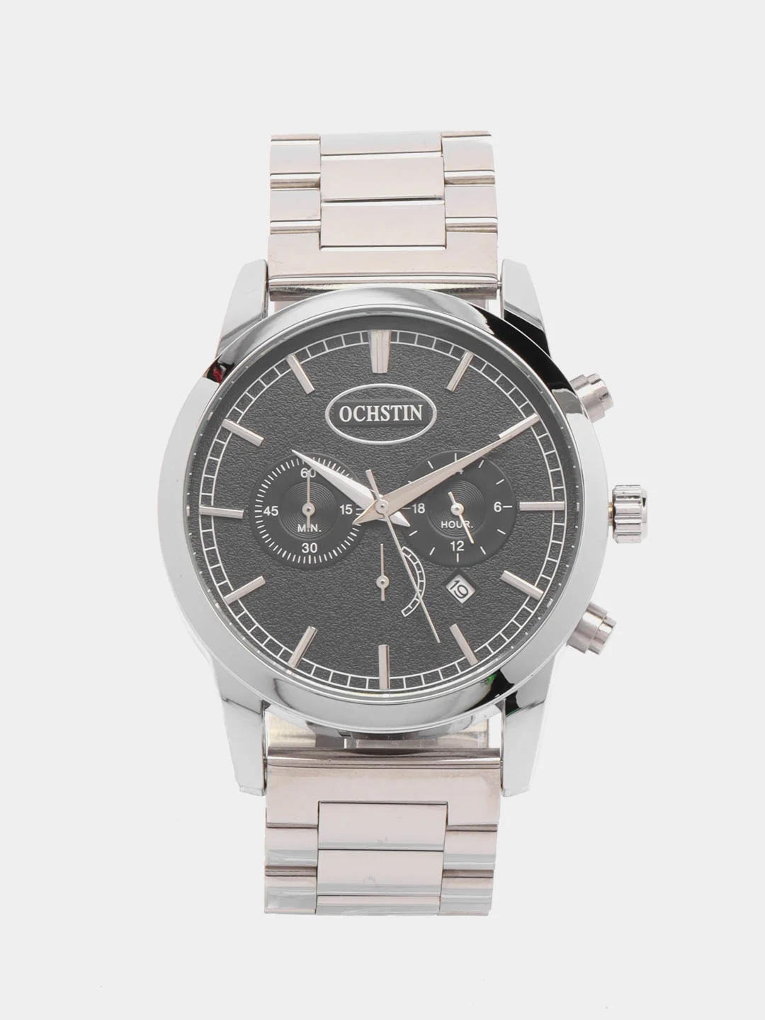 Черный мужские наручные часы Ochstin 6067D с хронографом в подарочной упаковке