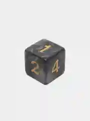 Черный игральные кости-дайсы для настольных и ролевых игр, 7 штук в наборе, Dungeons and Dragons