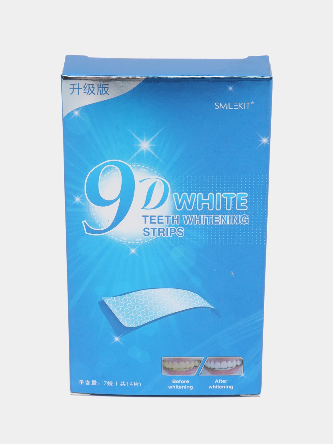 Отбеливающие полоски для зубов 9D White