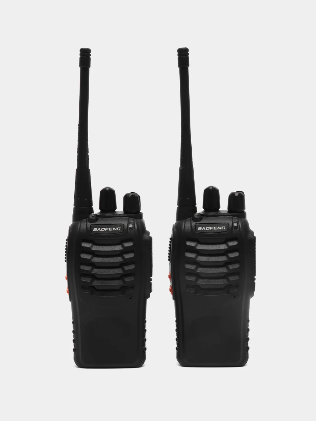 Черный рация Baofeng 888s UHF, комплект из 2 штук
