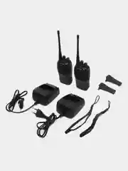Черный рация Baofeng 888s UHF, комплект из 2 штук
