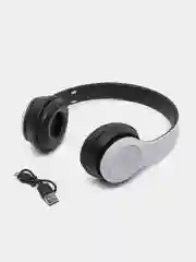 Белый беспроводные блютуз наушники P47 Wireless