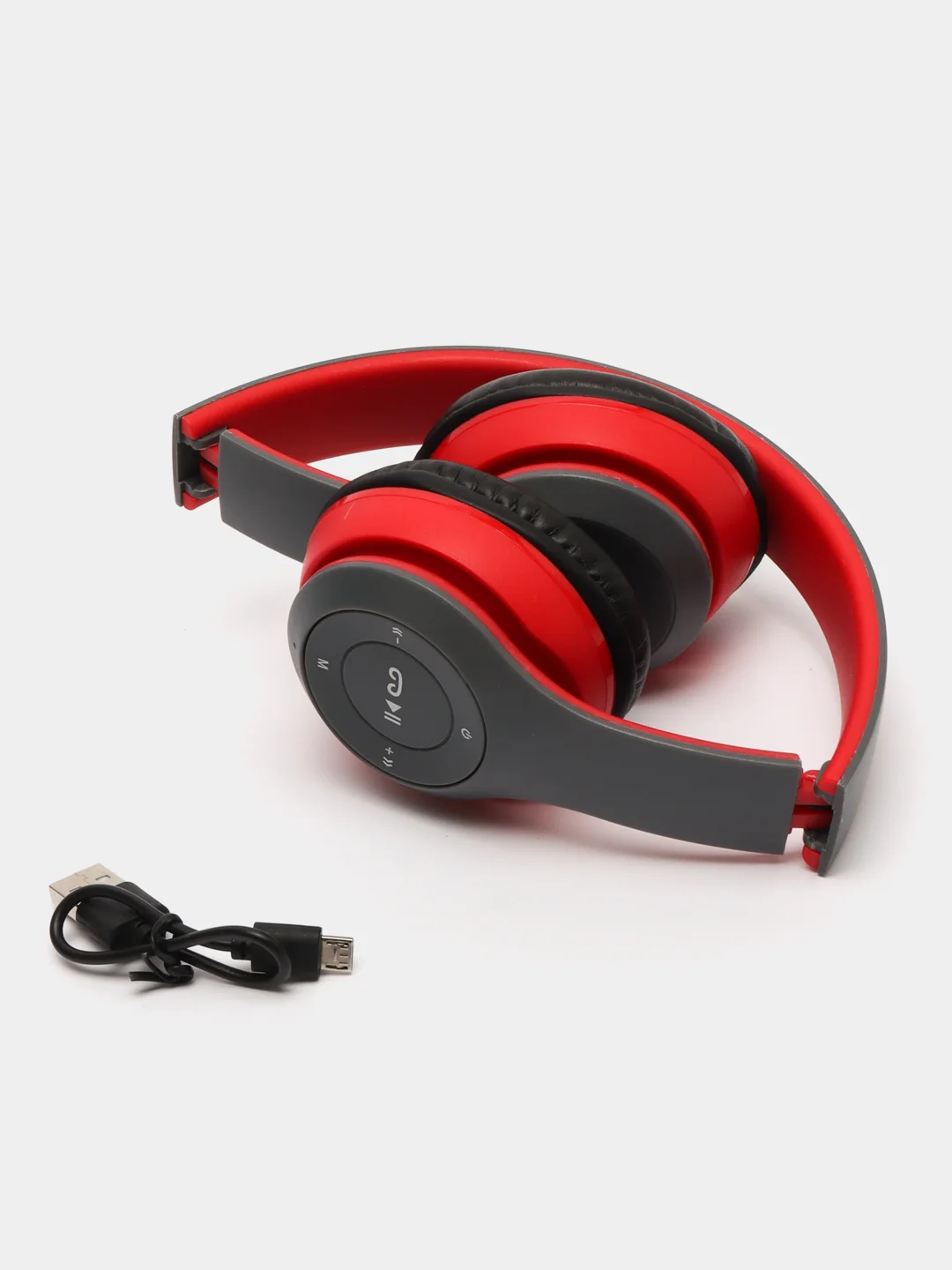 Красный беспроводные блютуз наушники P47 Wireless