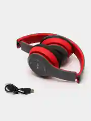 Красный беспроводные блютуз наушники P47 Wireless
